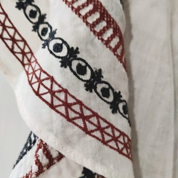 Anthropologie Gretel embroidered blouse, Sz S - Picture 5 of 8